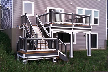 Deck build By joe with Arches 