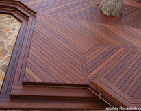 Hard wood Decking 