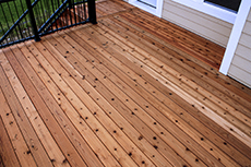 ProDeck Supply Offers Pre-finished Cedar decking in Minnesota 